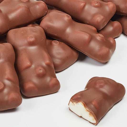 ourson guimauve chocolat au lait