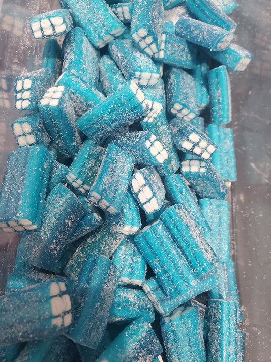 briquettes framboises sucrées