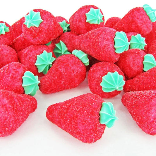 MAXI fraise géante guimauve meringuée